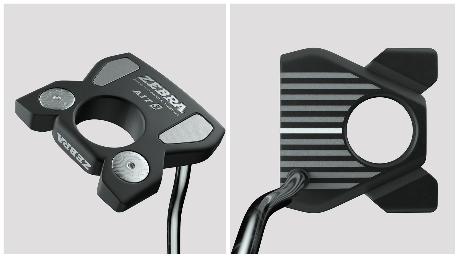 Start striping your putts with the all-new Zebra range